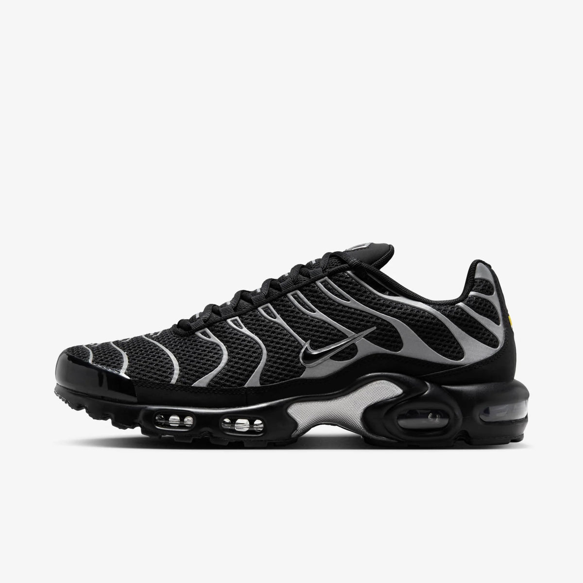 Nike Air Max Plus Premium Black Reflective Silver